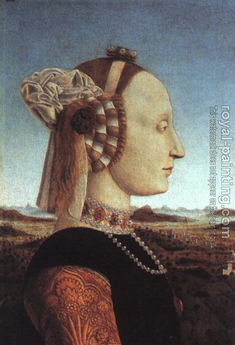 Piero Della Francesca : Portrait of Battista Sforza